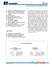 Datasheet GM7130-ATB5 manufacturer Gamma