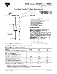 Datasheet 1N6270A manufacturer General Semiconductor