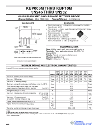 Datasheet 3N248 manufacturer General Semiconductor