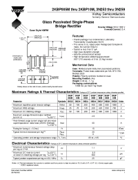 Datasheet 3N253...3N259 manufacturer General Semiconductor