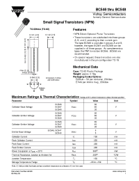 Datasheet BC5467 manufacturer General Semiconductor