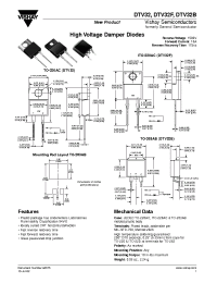 Datasheet DTV32B manufacturer General Semiconductor