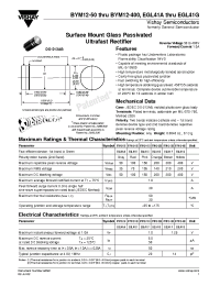 Datasheet EGL41A...EGL41G manufacturer General Semiconductor