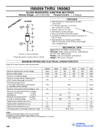 Datasheet RG3D manufacturer General Semiconductor