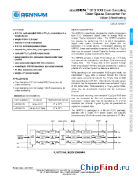 Datasheet GF9103-CPS manufacturer Gennum