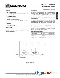 Datasheet GS1508-CKAE3 manufacturer Gennum