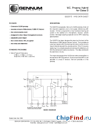 Datasheet GS3015 производства Gennum