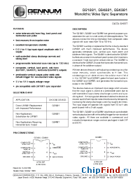 Datasheet GS4981-IDA manufacturer Gennum