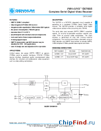 Datasheet GS7005-CTT manufacturer Gennum