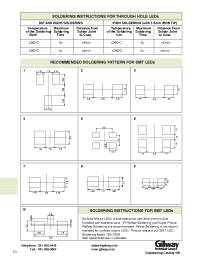 Datasheet 525NM manufacturer Gilway