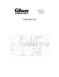 Datasheet GHB-3M30-G2 manufacturer Gilway