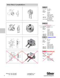 Datasheet H9901-215 manufacturer Gilway