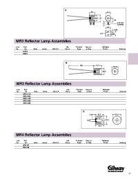Datasheet MR3-1088 manufacturer Gilway