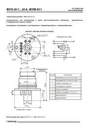 Datasheet ФУМ-611 manufacturer НИИ Гириконд