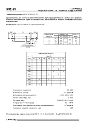 Datasheet К52-15 manufacturer НИИ Гириконд