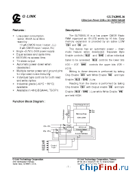 Datasheet GLT6200L16LL-85FI manufacturer G-Link