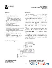 Datasheet GLT6400M16LL-85TC производства G-Link