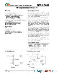 Datasheet G696L293T manufacturer GMT