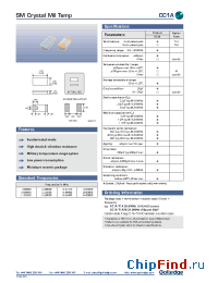 Datasheet CC1A-T1M manufacturer Golledge