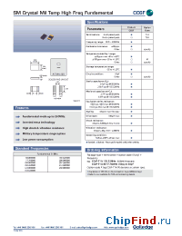 Datasheet CC6F-T1M manufacturer Golledge