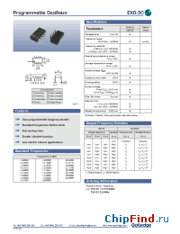Datasheet EXO-3C производства Golledge
