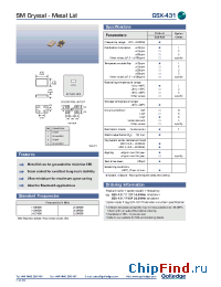 Datasheet GSX-4311P3AF manufacturer Golledge