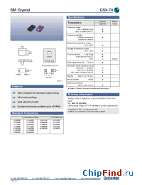 Datasheet GSX7 manufacturer Golledge