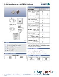 Datasheet GXO-E71BI manufacturer Golledge