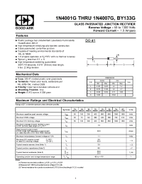 Datasheet 1N4006G manufacturer GOOD-ARK