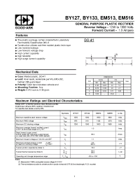 Datasheet BY127 manufacturer GOOD-ARK