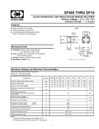 Datasheet DF01 manufacturer GOOD-ARK