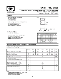 Datasheet SN22 manufacturer GOOD-ARK