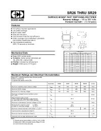 Datasheet SR29 manufacturer GOOD-ARK