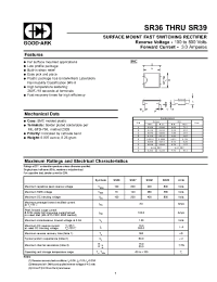 Datasheet SR37 manufacturer GOOD-ARK