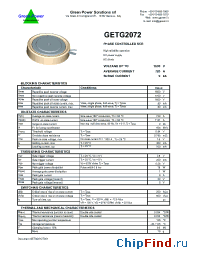 Datasheet GETG2072 manufacturer Green Power