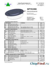 Datasheet GPTS3390 производства Green Power