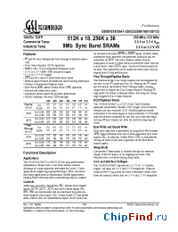 Datasheet 881E18A manufacturer GSI