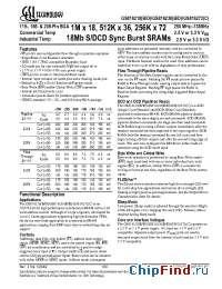 Datasheet GS816218D-200I manufacturer GSI