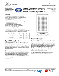 Datasheet GS8330DW72C-200 manufacturer GSI