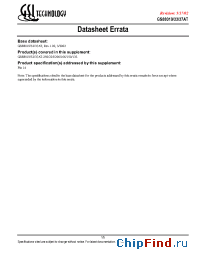 Datasheet GS88019AT-166 manufacturer GSI