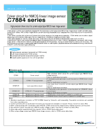 Datasheet C7884-20 manufacturer Hamamatsu