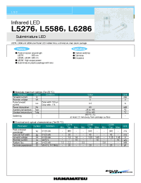 Datasheet L6286 manufacturer Hamamatsu