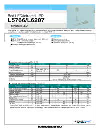 Datasheet L6287 manufacturer Hamamatsu