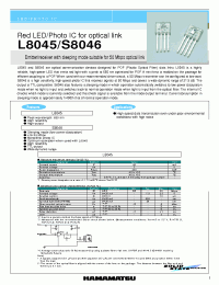 Datasheet L8045S8046 manufacturer Hamamatsu