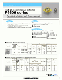 Datasheet P6606-210 manufacturer Hamamatsu