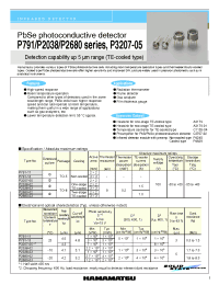 Datasheet P791-13 manufacturer Hamamatsu