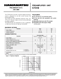 Datasheet R5946 manufacturer Hamamatsu