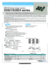 Datasheet S3921-128q manufacturer Hamamatsu