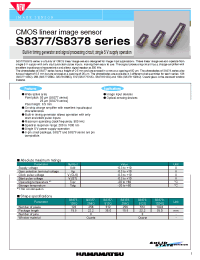Datasheet S8377-128Q manufacturer Hamamatsu
