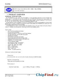 Datasheet DOM40S3V080 manufacturer Hanbit